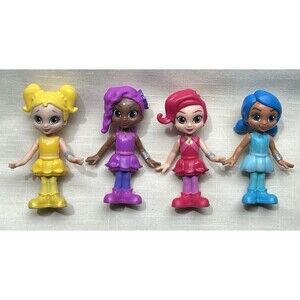 Rainbow Rangers 4 Figure Lot Rosie, Bonnie, LaViolet, Anna Banana – Fisher-Price